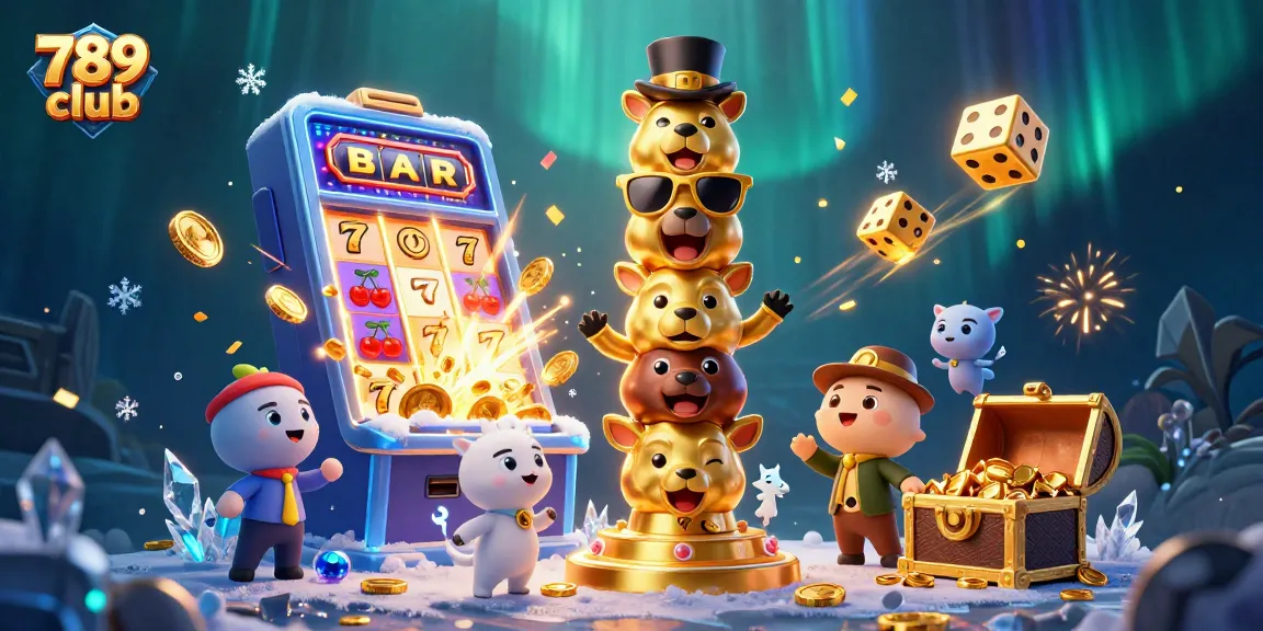 Experience the thrill at 789 club, featuring vibrant slot games and captivating animations.